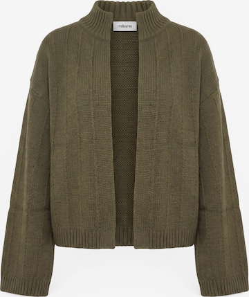millane Strickjacke in Grün: Vorderseite