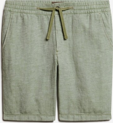 Superdry Regular Pants in Green: front