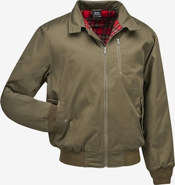 Brandit Winter Jacket 'Lord Canterbury' in Green: front