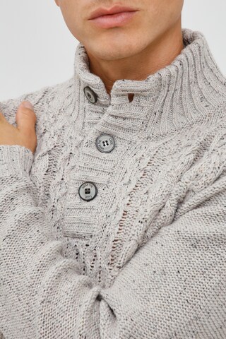 INDICODE JEANS Sweater 'Benat' in Grey
