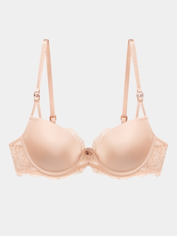 Push-up Reggiseno 'Francesca' di Gianna Bellucci in beige: frontale