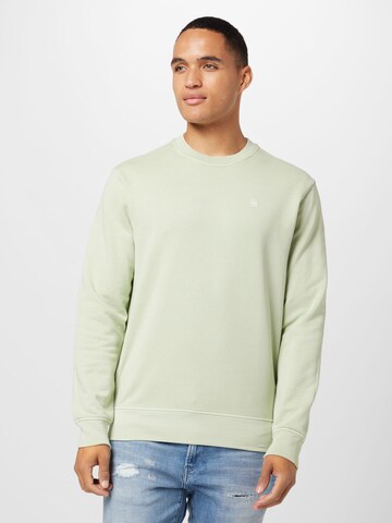 G-Star RAW - Sweatshirt em verde: frente