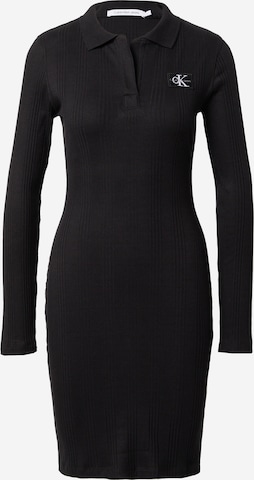Calvin Klein Jeans Kleit, värv must: eest vaates