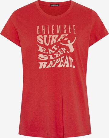 CHIEMSEE Shirt in Rot: predná strana