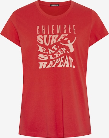 CHIEMSEE Shirt in Rot: predná strana