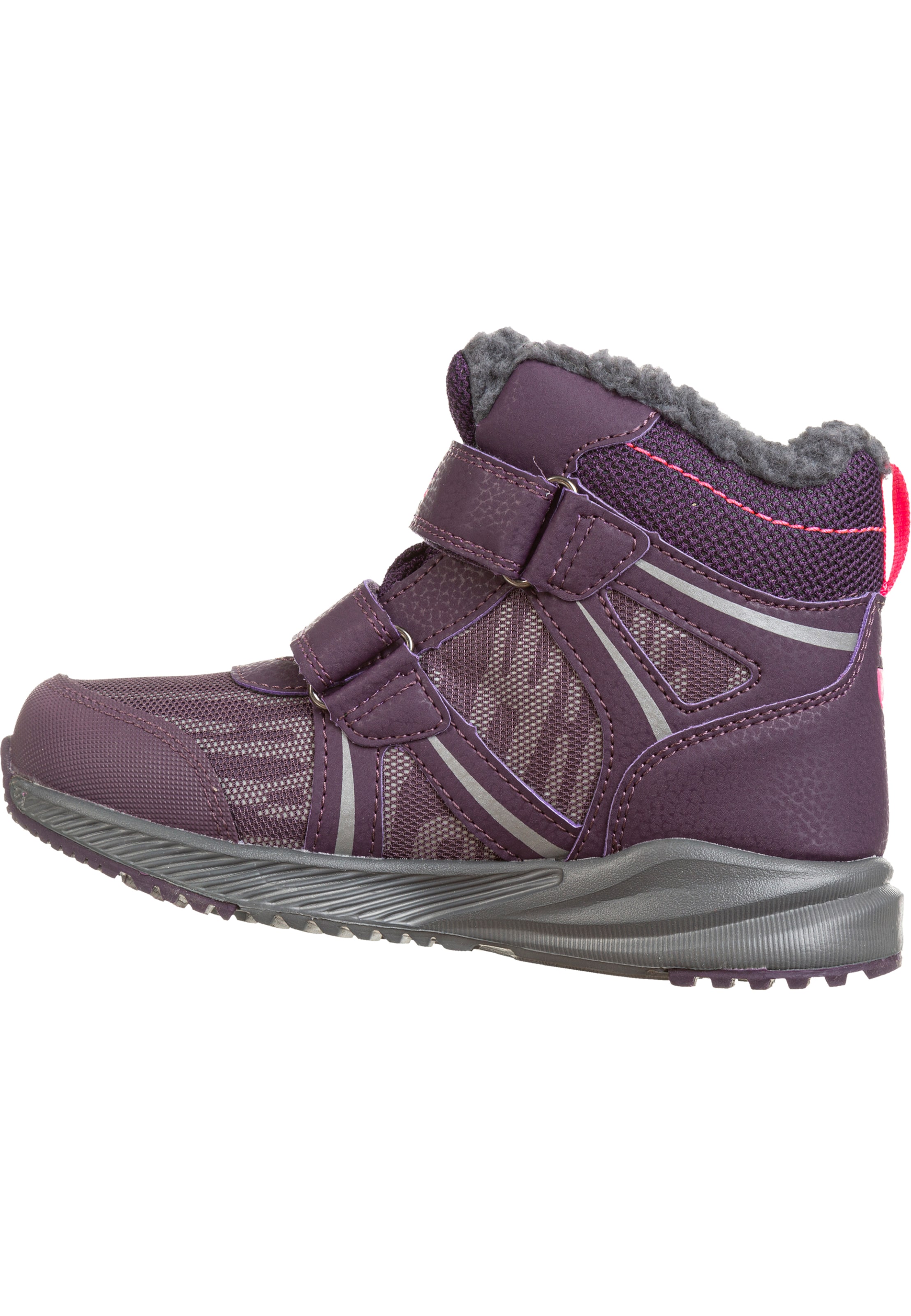 ZigZag Laarzen in Lila: voorkant