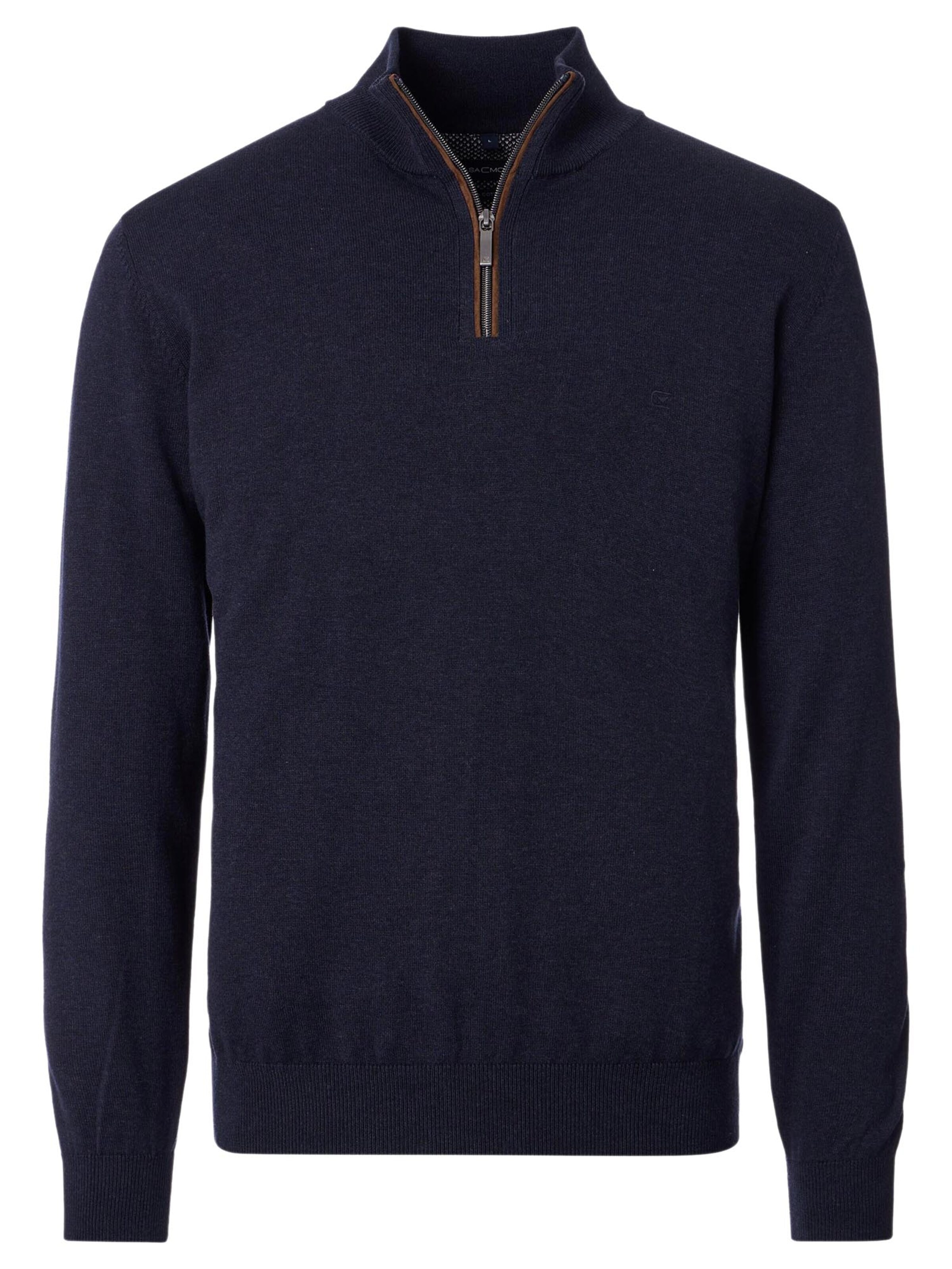CASAMODA Sweater 'Basic' in Blue: front