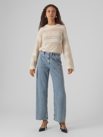 VERO MODA Regular Jeans 'Pam' in Blauw