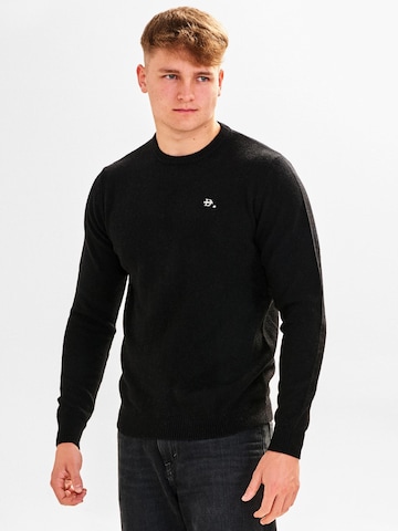 Dxnmxrk Sweater 'DXBenny' in Black: front
