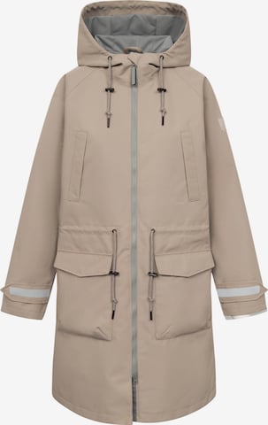 Derbe Raincoat 'Phoeby' in Beige: front