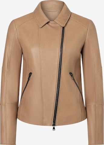 Werner Christ Lederjacke 'Nala' in Beige: Vorderseite