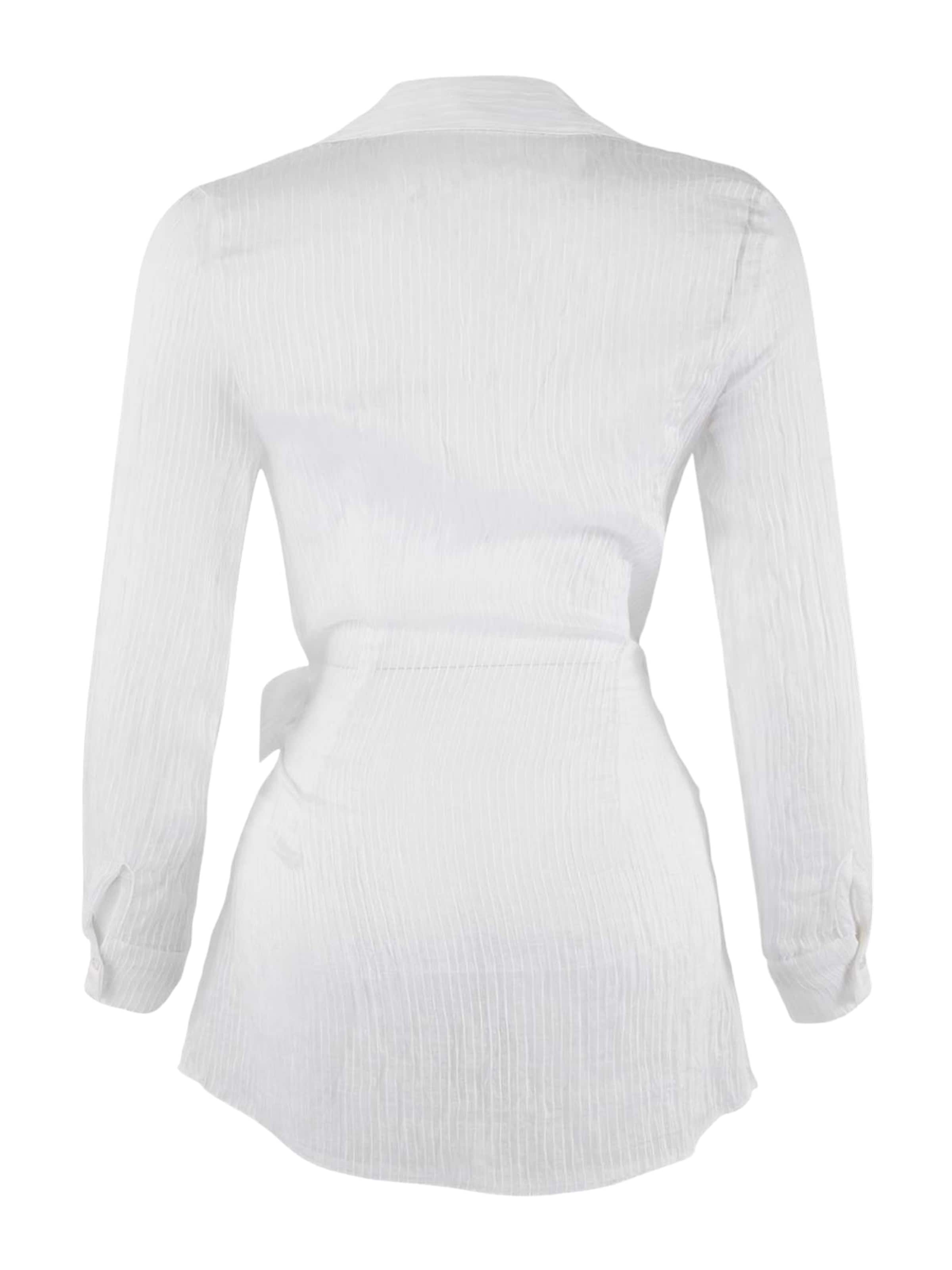 Trendyol - Vestido de playa en blanco