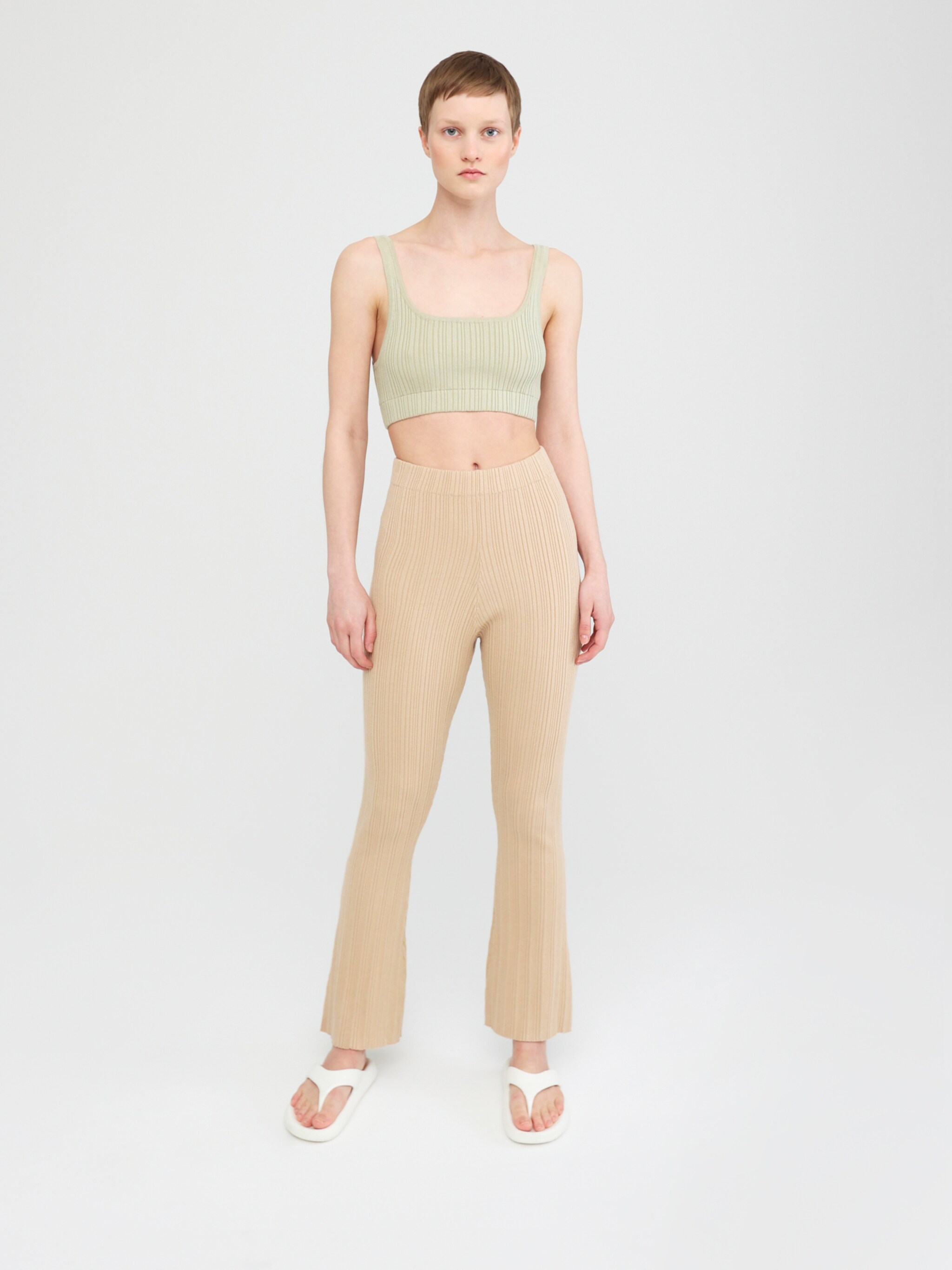 EDITED Produits Pantalon 'Mavis' beige