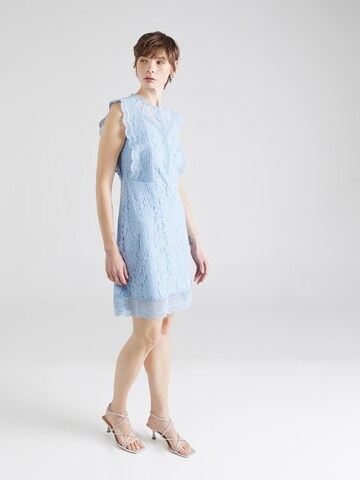 Robe de cocktail 'ONLNEW KARO' ONLY en bleu : devant