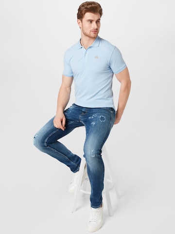 La Martina Poloshirt in Blau