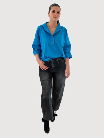 WEARABLE STORIES Shirt 'Lucie' in Blue