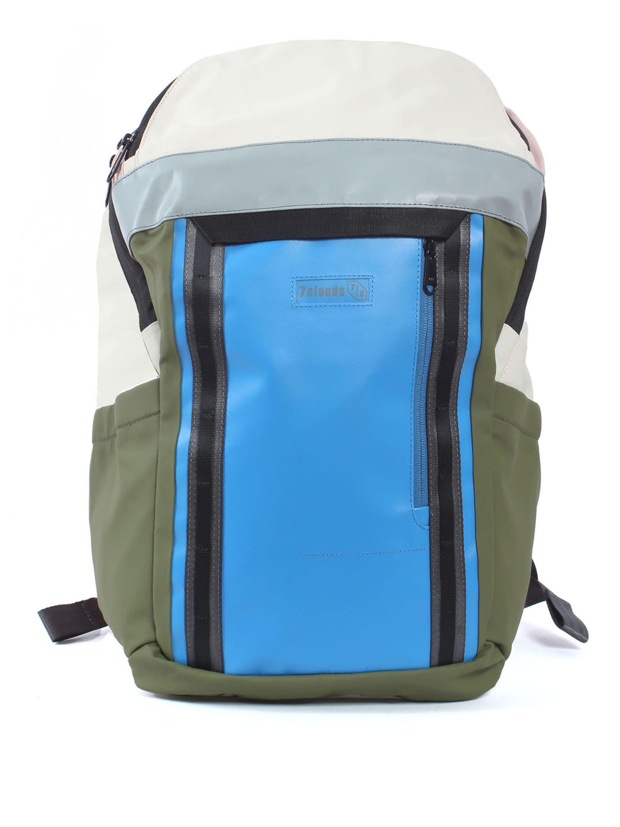 7clouds Backpack 'Suno 7.1' in Blue: front