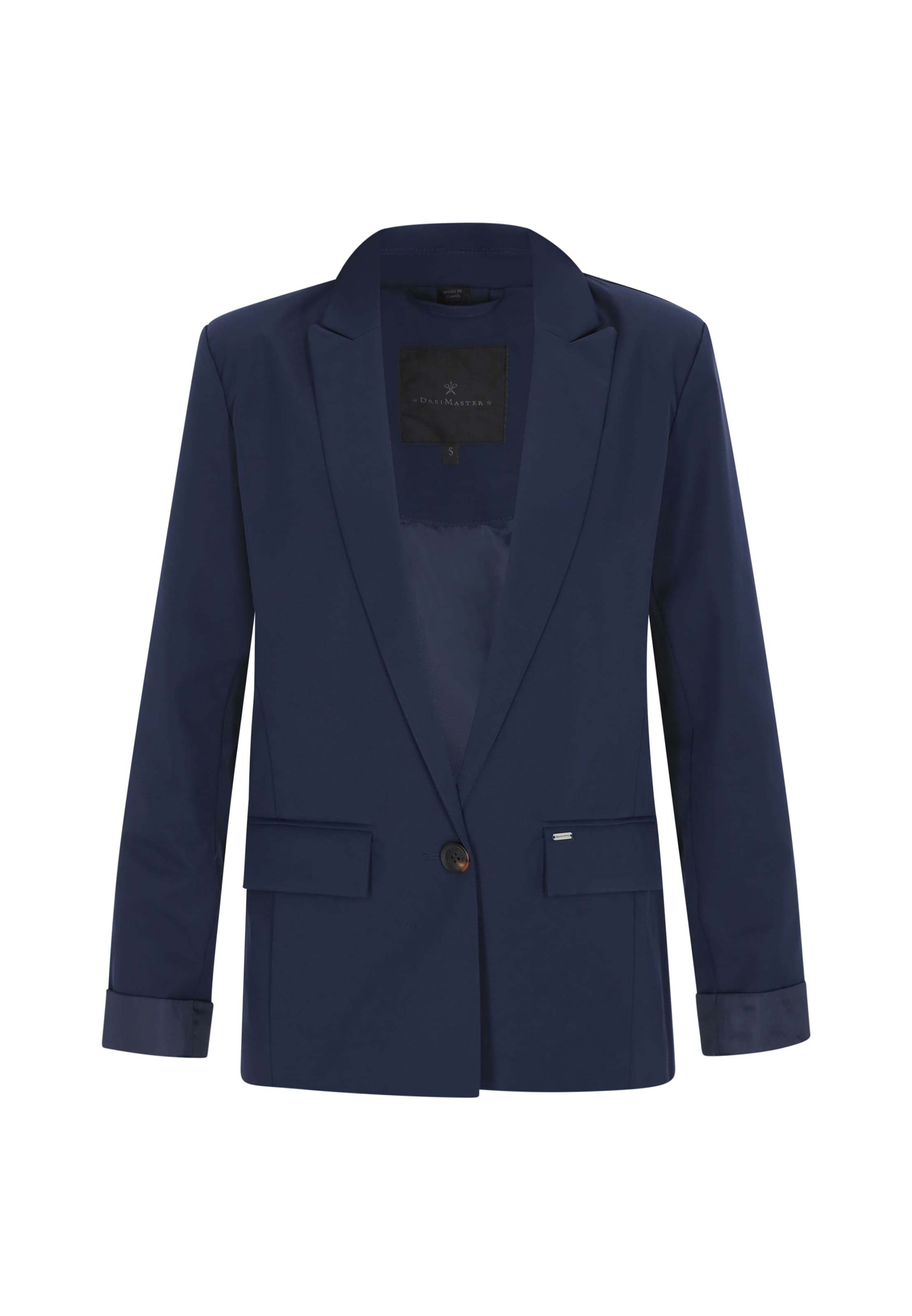 Blazer DreiMaster Klassik en bleu : devant