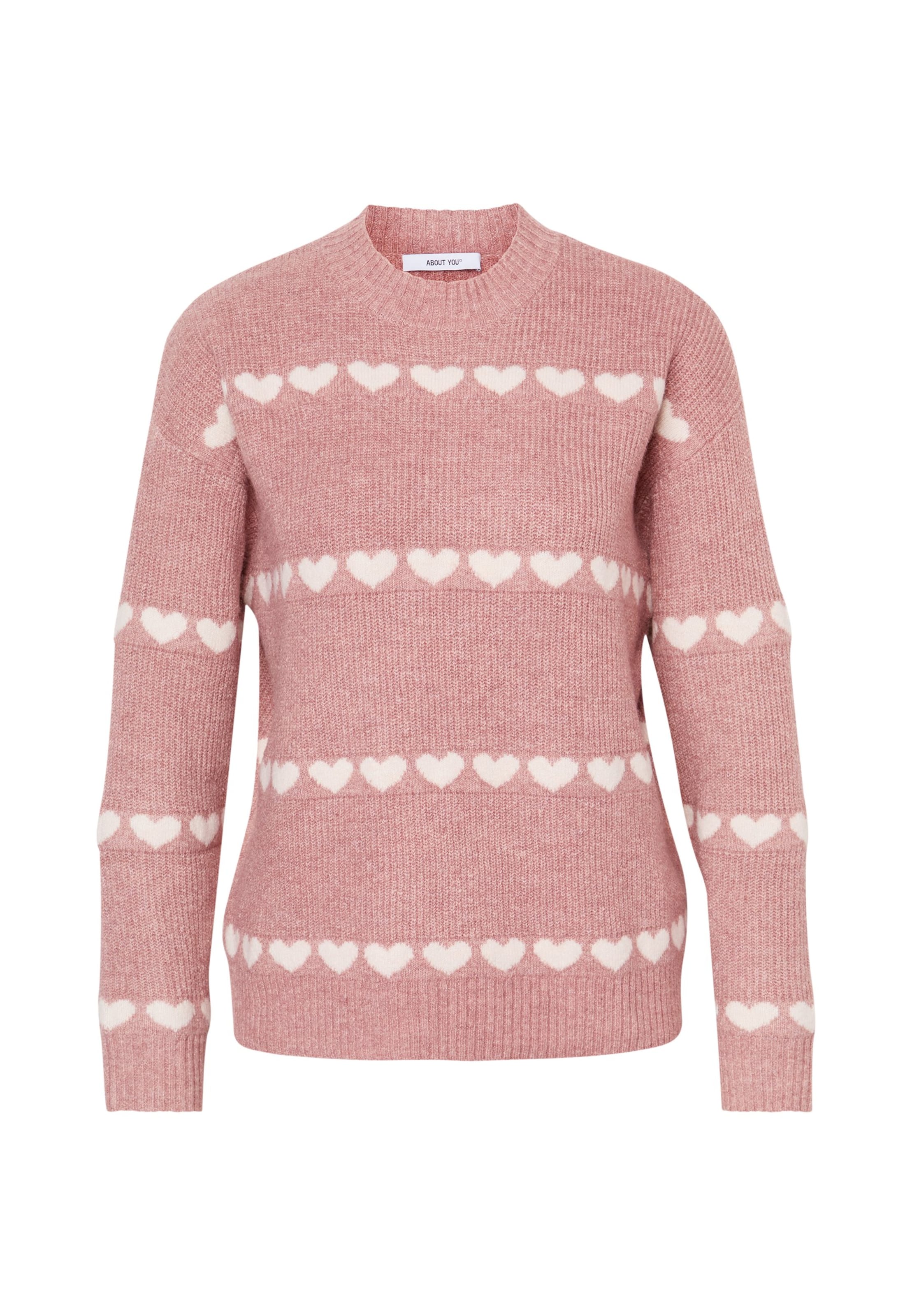 ABOUT YOU Sweater 'Marcella' in Pink: front