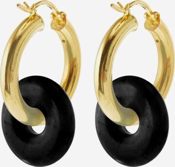 Gemshine Earrings in Gold: front