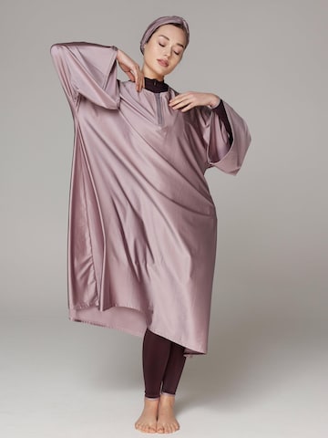 SIYA Swimwear T-shirt Swimsuit dress 'Cover-up' in Purple