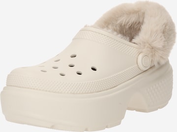 Crocs Clogger i beige: forside