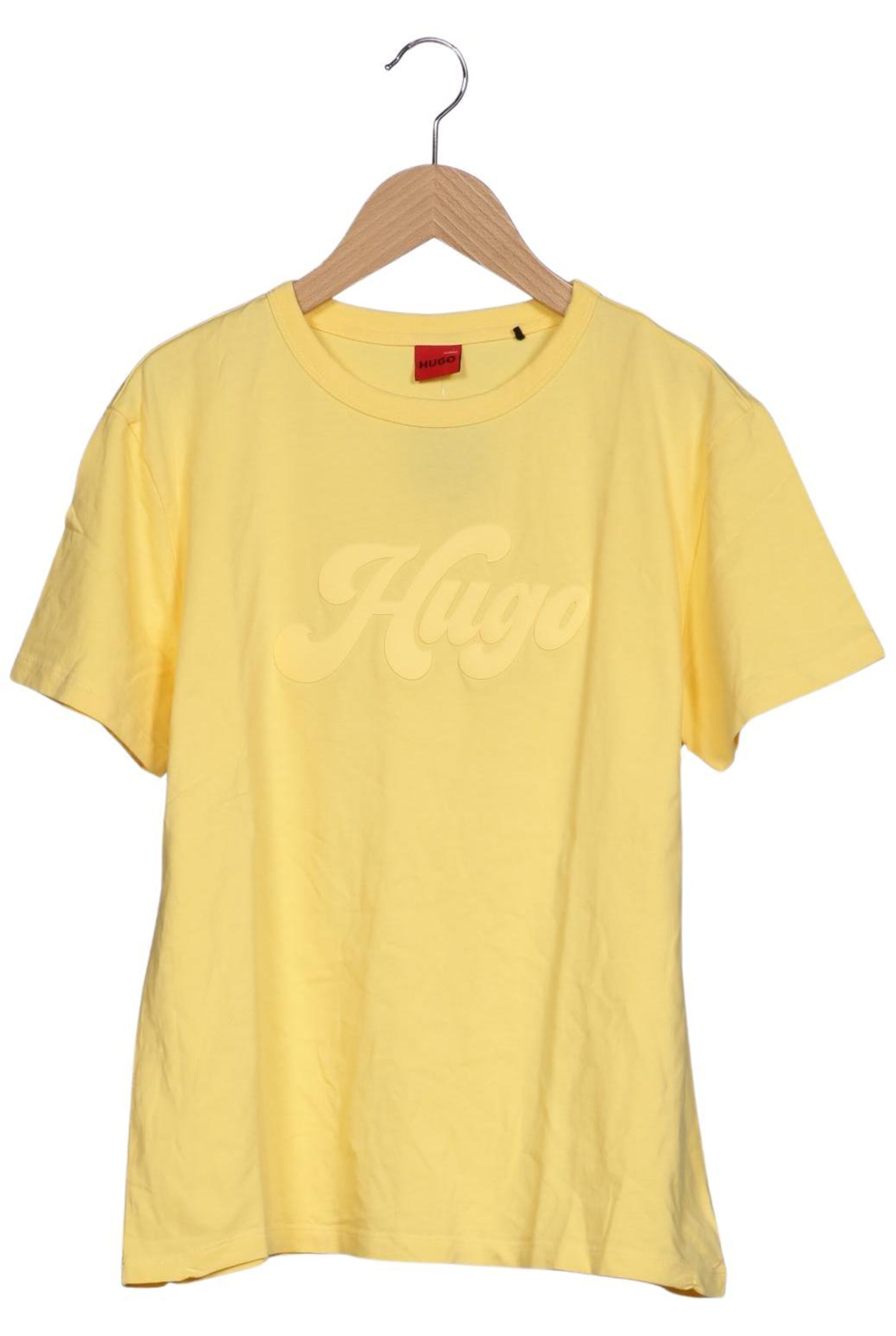 HUGO Top & Shirt in L in Yellow: front