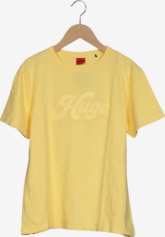 HUGO Top & Shirt in L in Yellow: front
