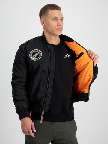 ALPHA INDUSTRIES Between-Season Jacket 'NASA' in Black