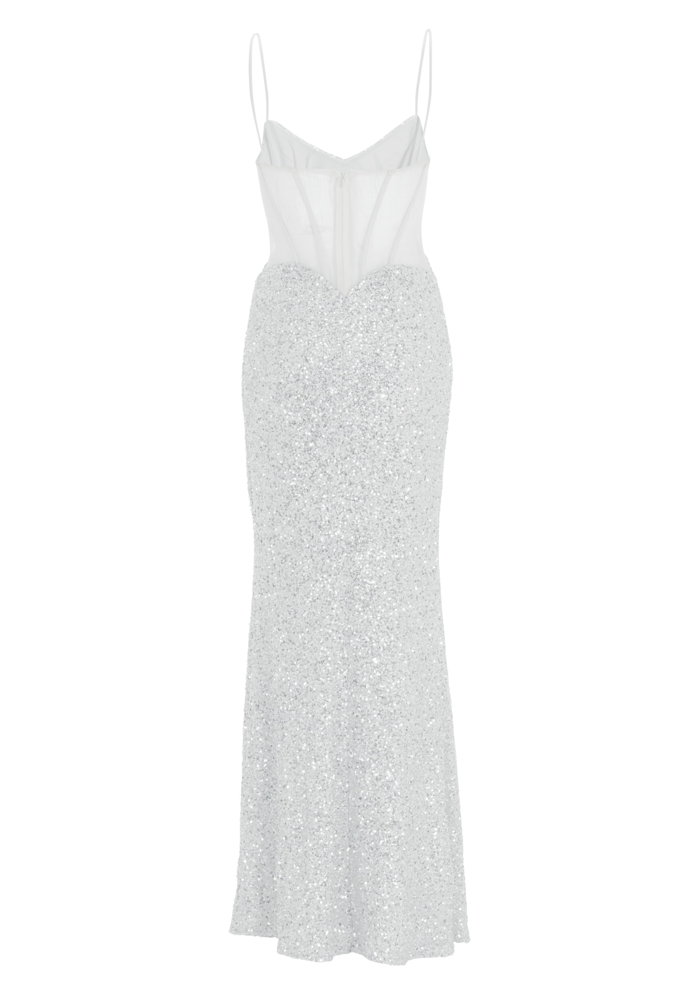 HEY KYLA Evening Dress in White