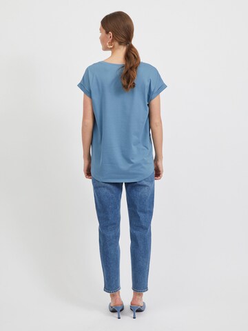 VILA T-Shirt 'Dreamers' in Blau