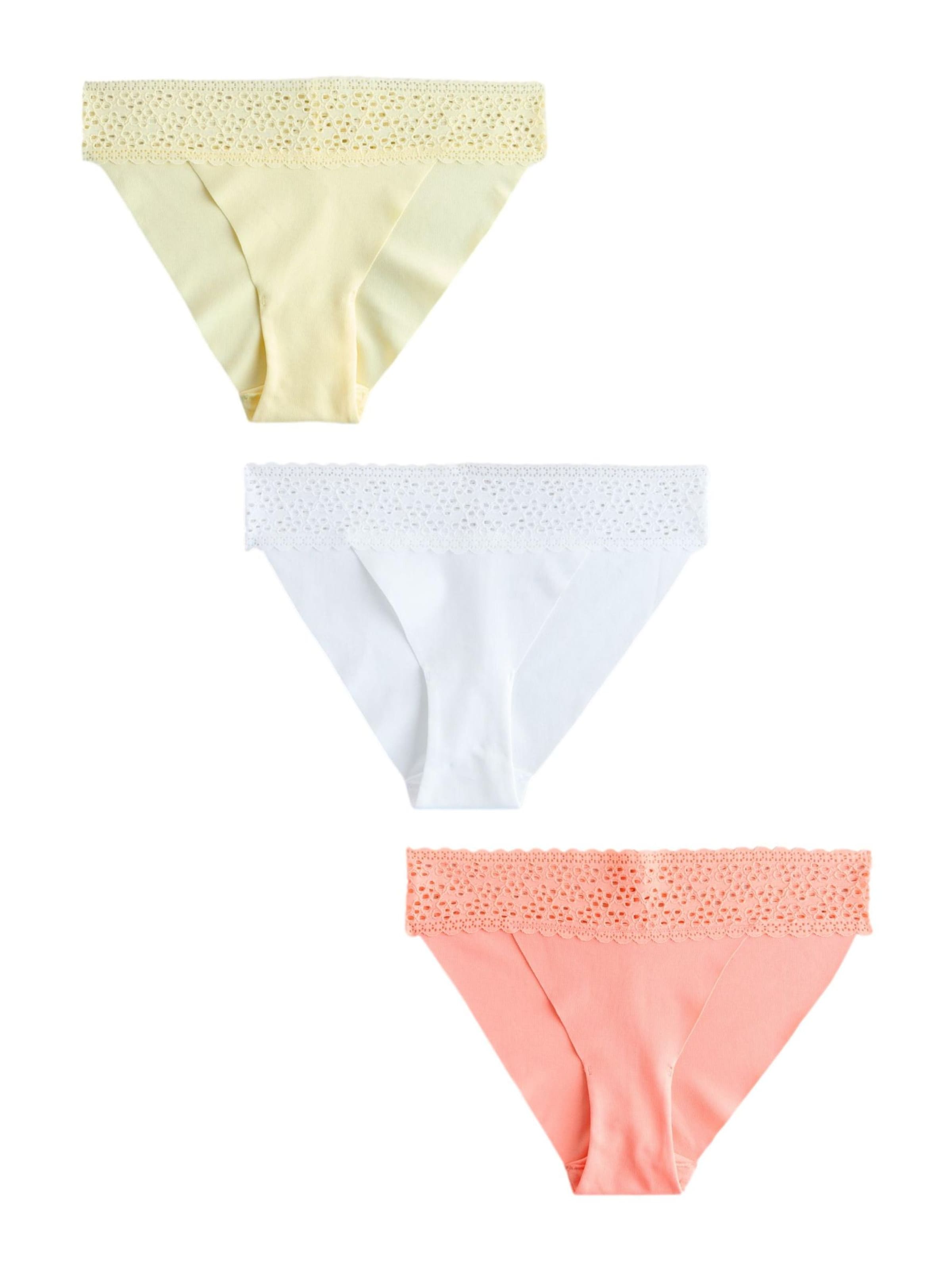 Slip Next en jaune : devant