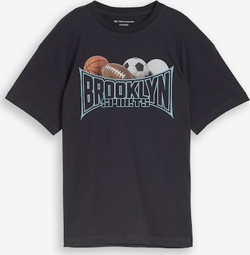 TOM TAILOR T-Shirt in Grau: Vorderseite