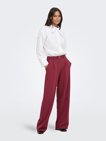 JDY - regular Pantalón 'GEGGO' en rojo