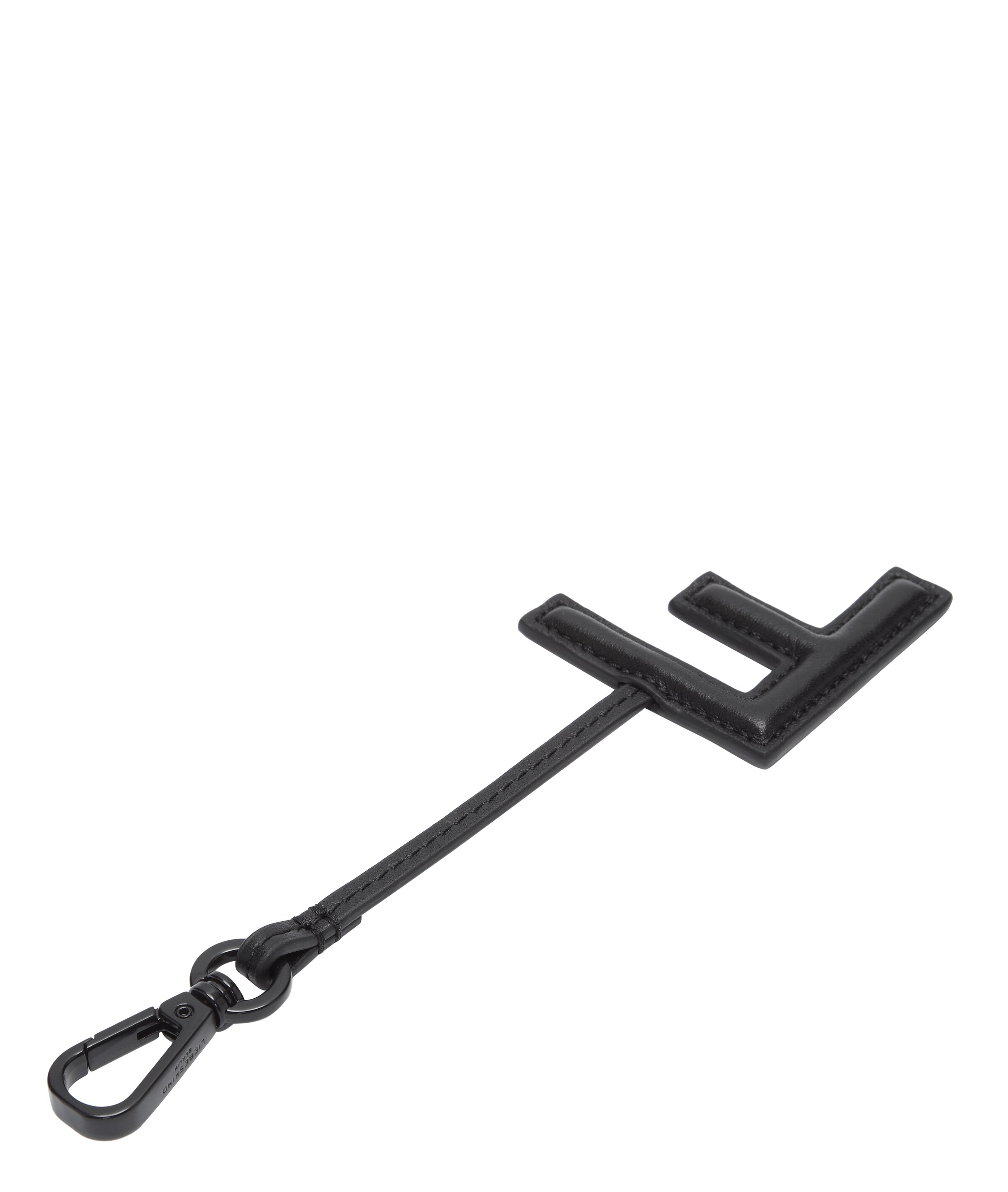 Liebeskind Berlin Schlüsselanhänger 'Buchstabe F' in Schwarz