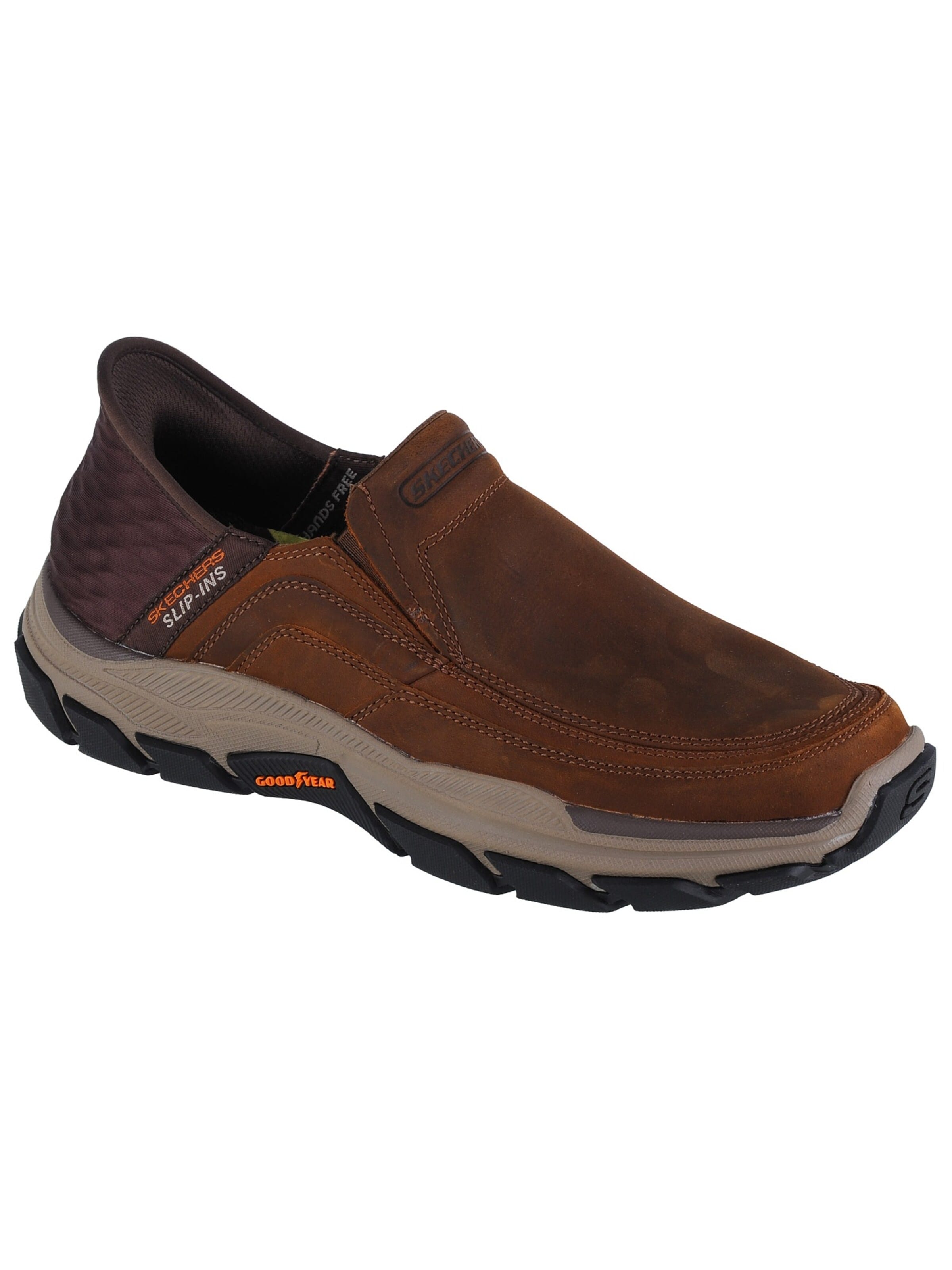 SKECHERS Slip-on 'Skechers Slip-Ins Respected - Elgin' in Brown