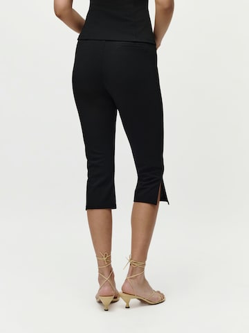 LeGer by Lena Gercke Slimfit Παντελόνι 'Dunja' σε μαύρο