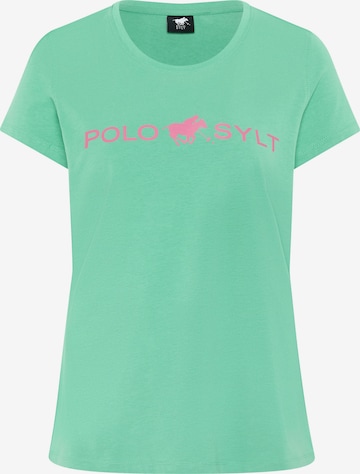 Polo Sylt Shirt in Green: front