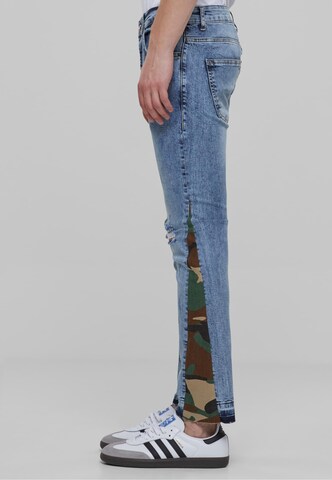 2Y Premium Skinny Jeans in Blau
