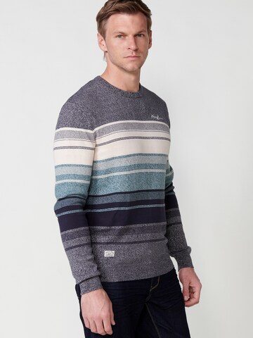 Pull-over KOROSHI en bleu