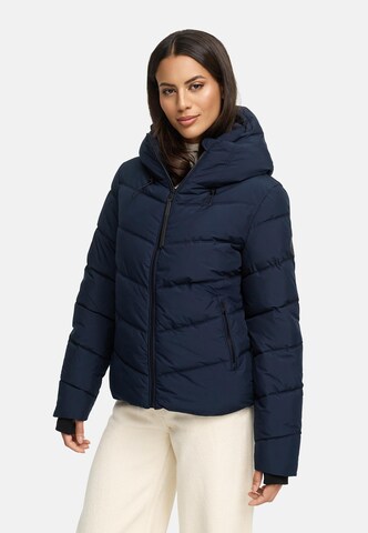 Veste d’hiver MARIKOO en bleu : devant