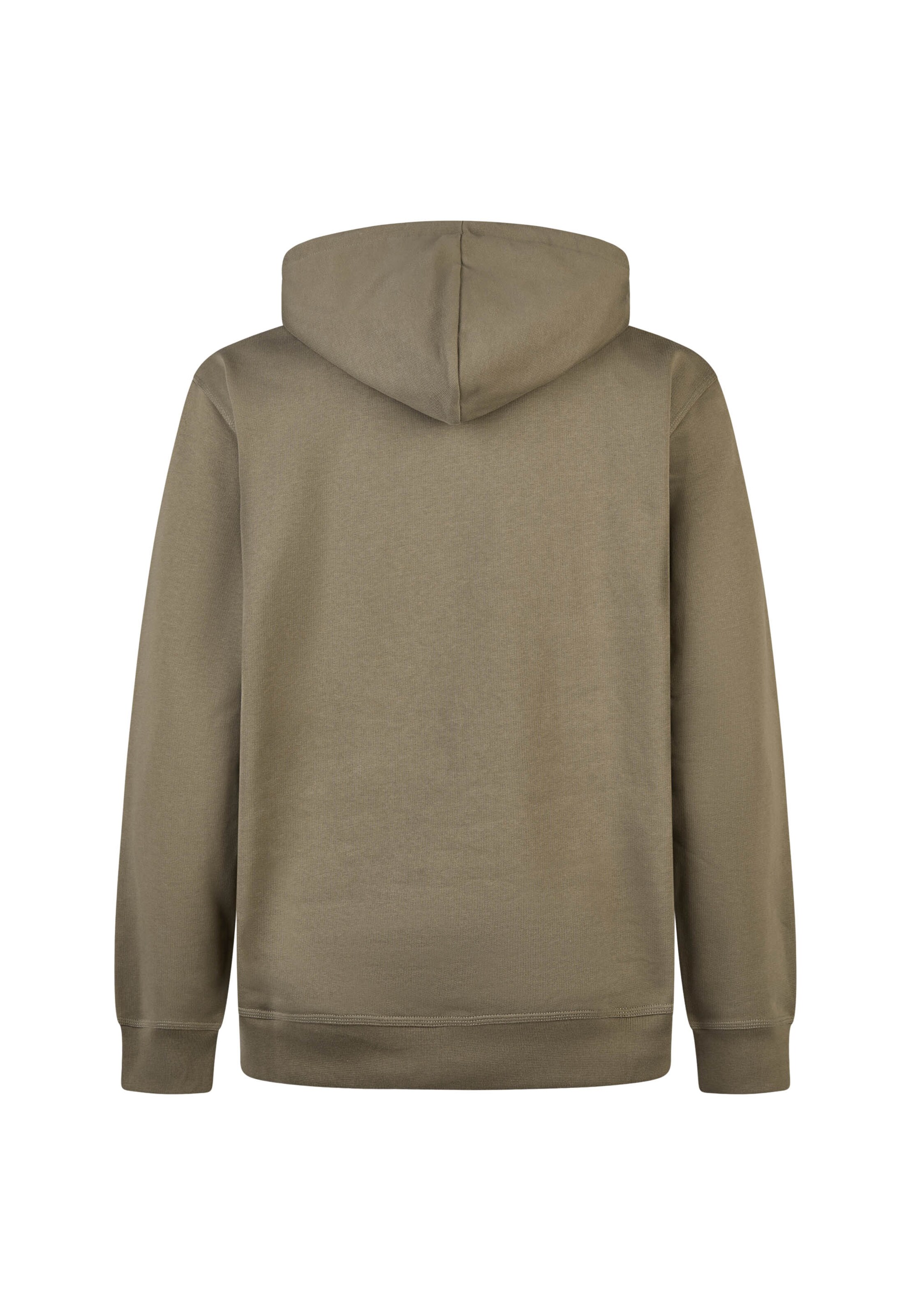 Cleptomanicx Sweatshirt 'Sketch Gull' in Braun