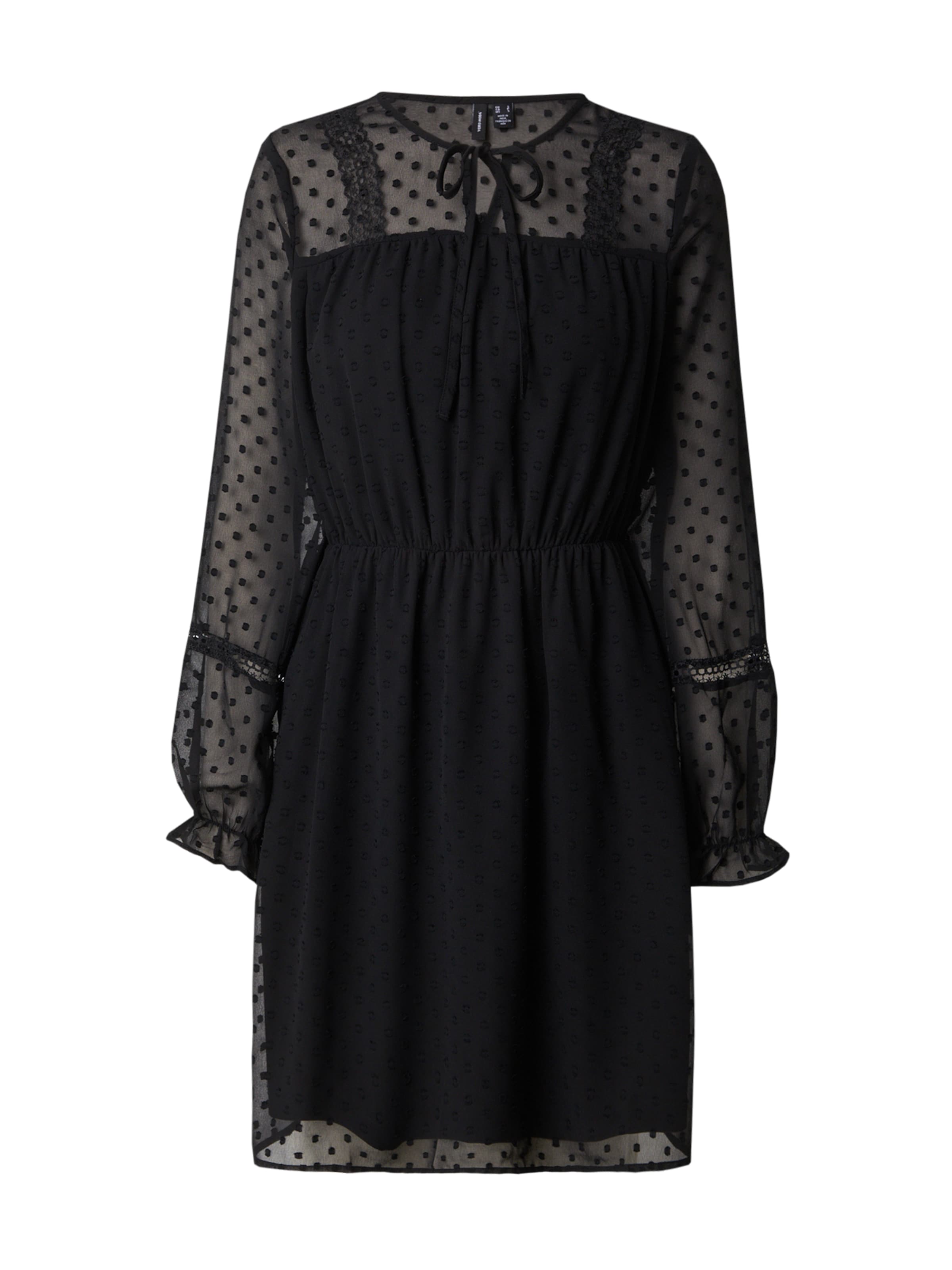 VERO MODA Mekko 'VMLEAH' värissä musta: etupuoli