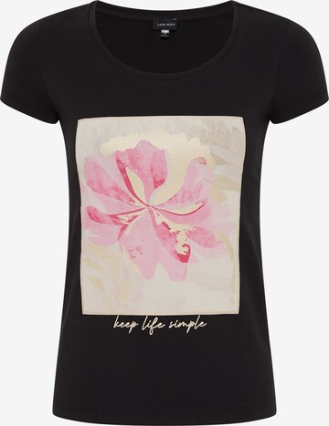 LAURA SCOTT Shirt in Black: front