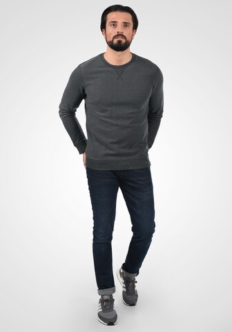 BLEND Sweatshirt 'Falk' in Grey: front