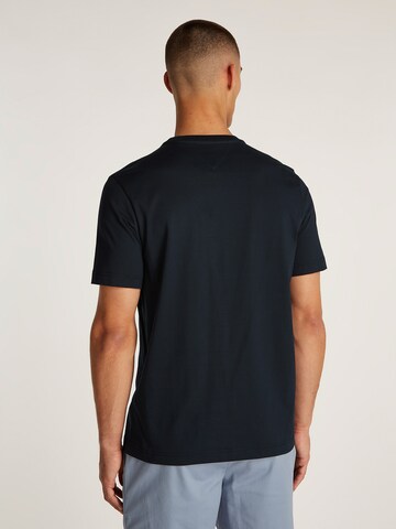 T-Shirt TOMMY HILFIGER en bleu : derrière