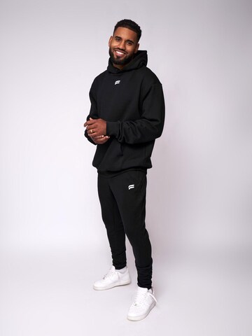 Fortex Fitness - Jersey 'Essential Oversized Hoodie' en negro