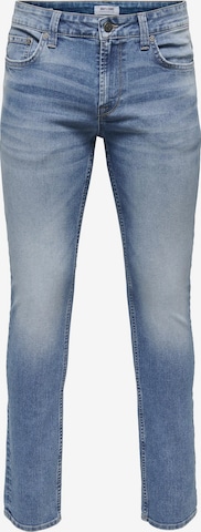 Jean 'Loom' Only & Sons en bleu : devant