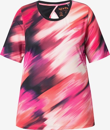 T-shirt Ulla Popken en rouge : devant