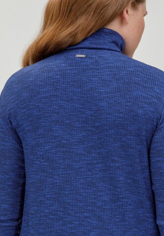 HELMIDGE Rollkragenpullover in Blau